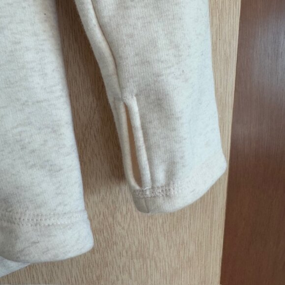 Athleta Cozy Karma Oatmeal Pullover Soft‎ Long Sleeve Sweatshirt New Size XS - Picture 3 of 6